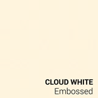 Cloud White Embossed